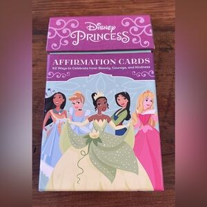 Disney Princess Motivational Card Set - Pink and Purple